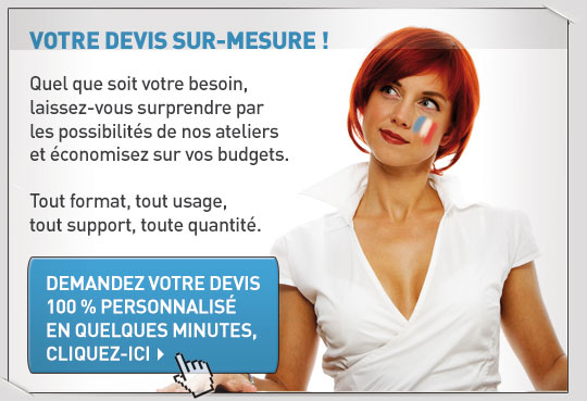 demandez votre devis d'impression.