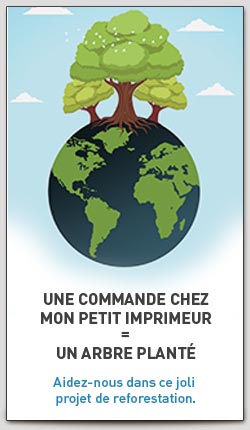 Imprimerie ecologie reforestation impression